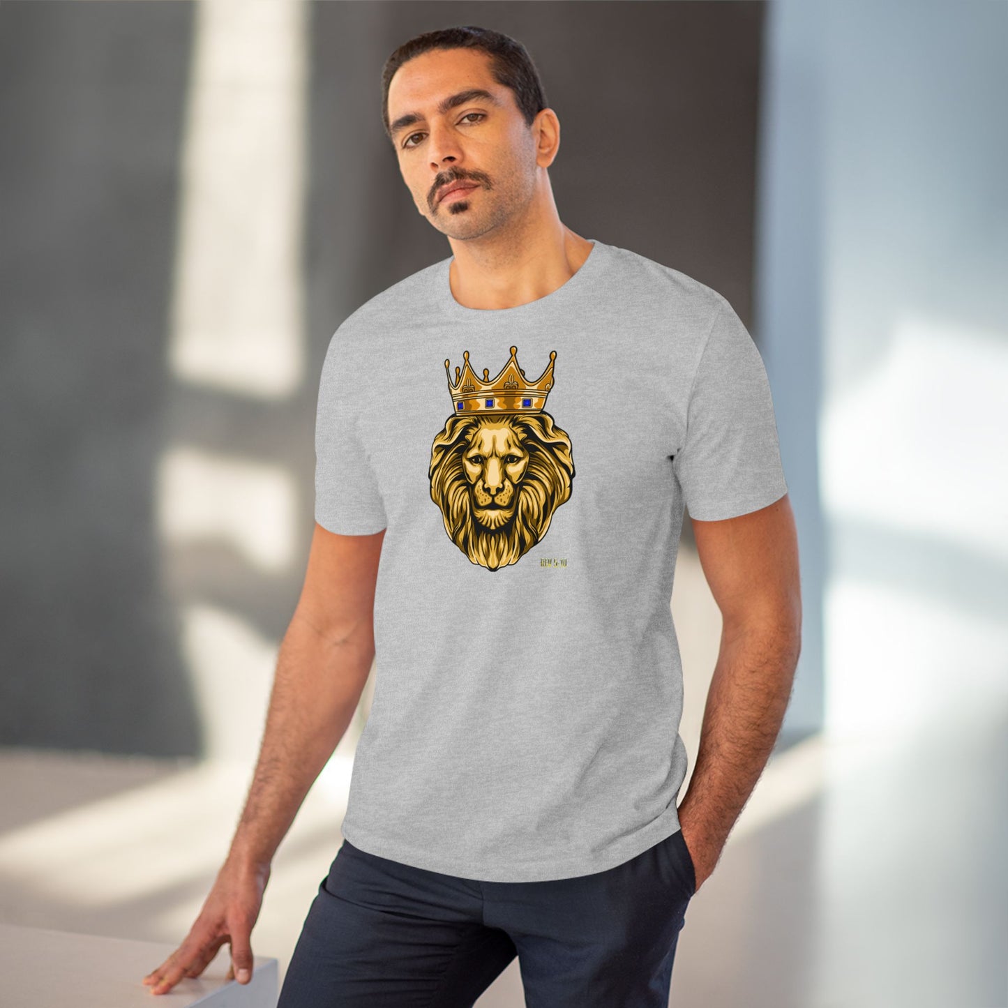 Camiseta orgánica LEÓN DE ORO