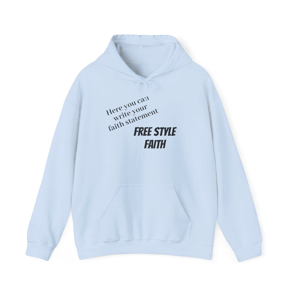 FREE STYLE FAITH Custom kristen Sweatshirt – The Original – faithwear – streetwear with purpose