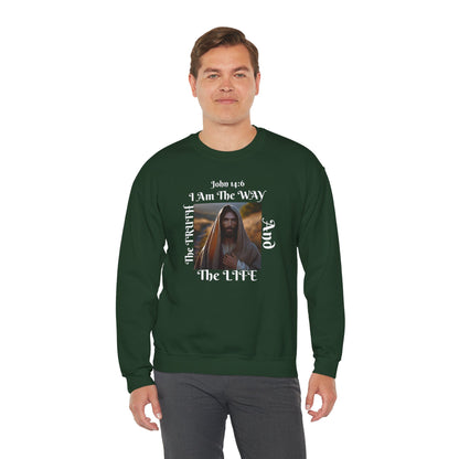 Born Again Christian Crewneck Sweatshirt - Unisex The way