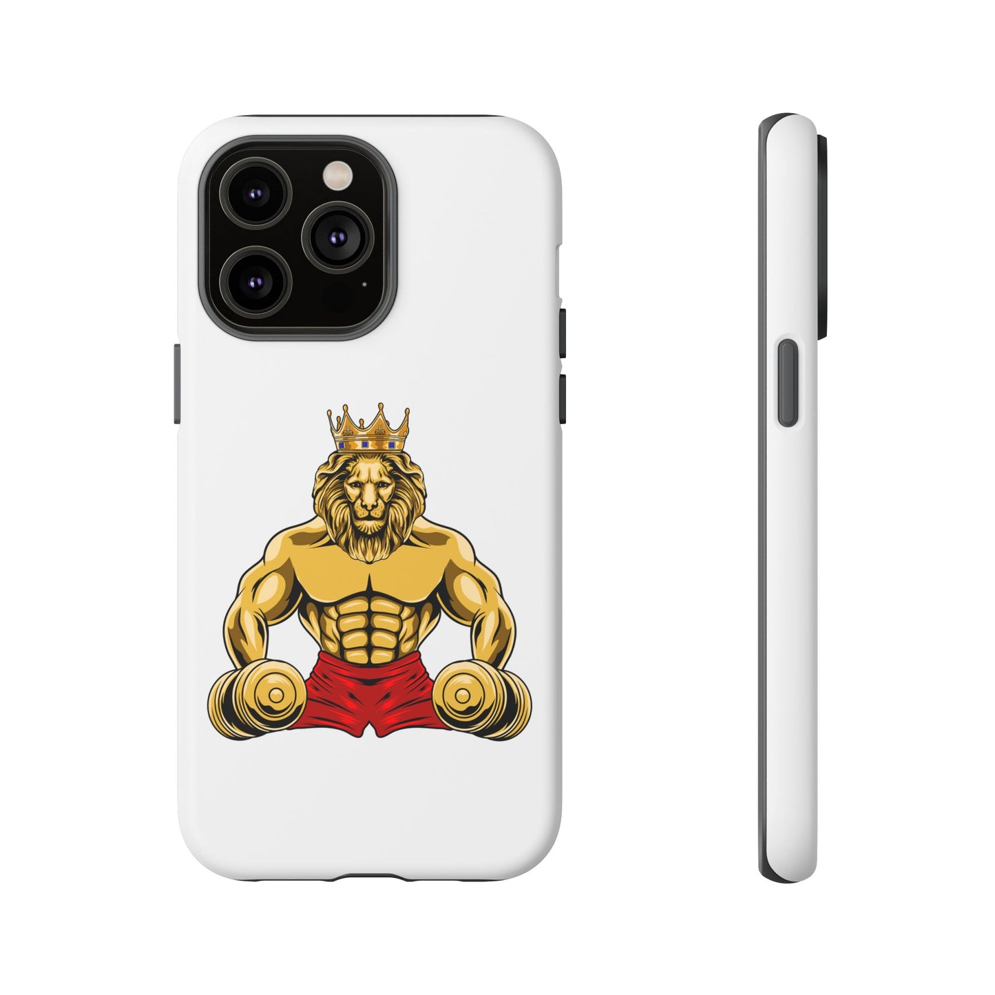 MUSCLE LION (red) Cover