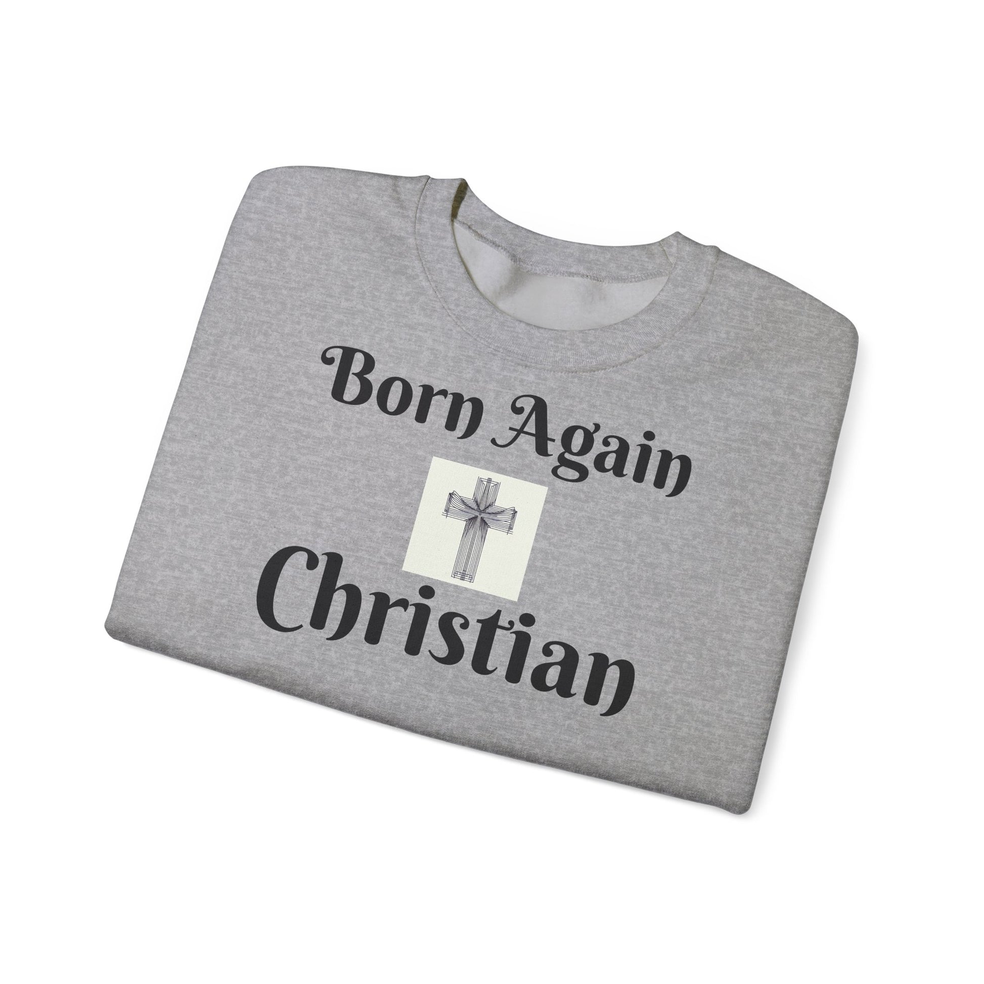 LÍNEAS ATREVIDAS: Nacido de Nuevo – Sudadera Cristiana Unisex | La Original