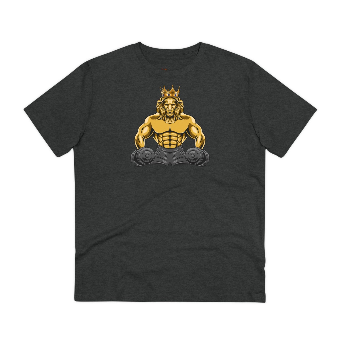 MUSCLE LION (loyal) Organic T-shirt