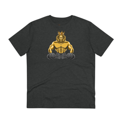 MUSCLE LION (loyal) Organic T-shirt