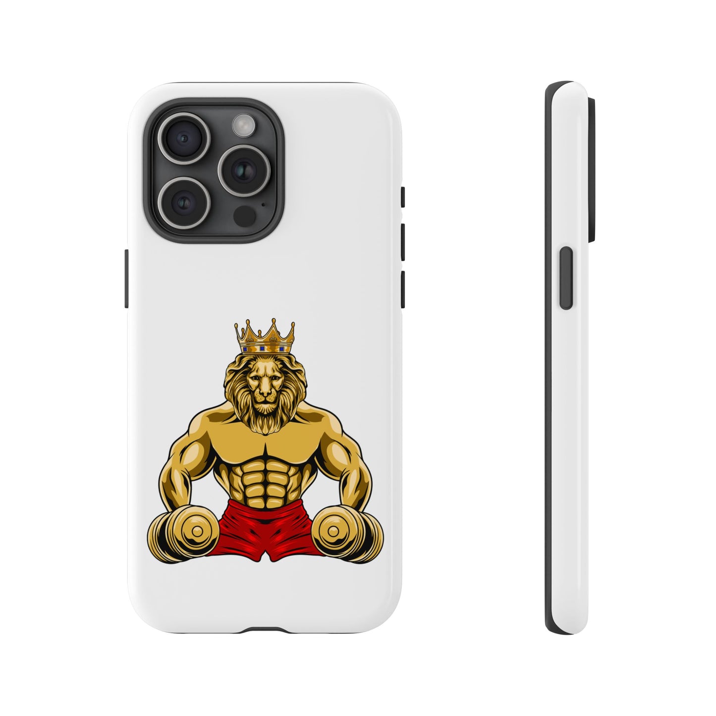 MUSCLE LION (red) Cover