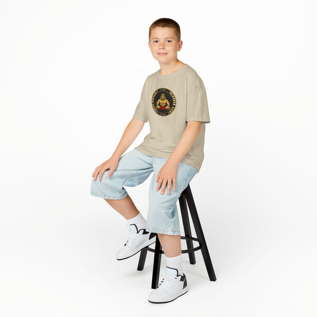  LOYAL MUSCLE LION ungdoms T-Shirt – The Original