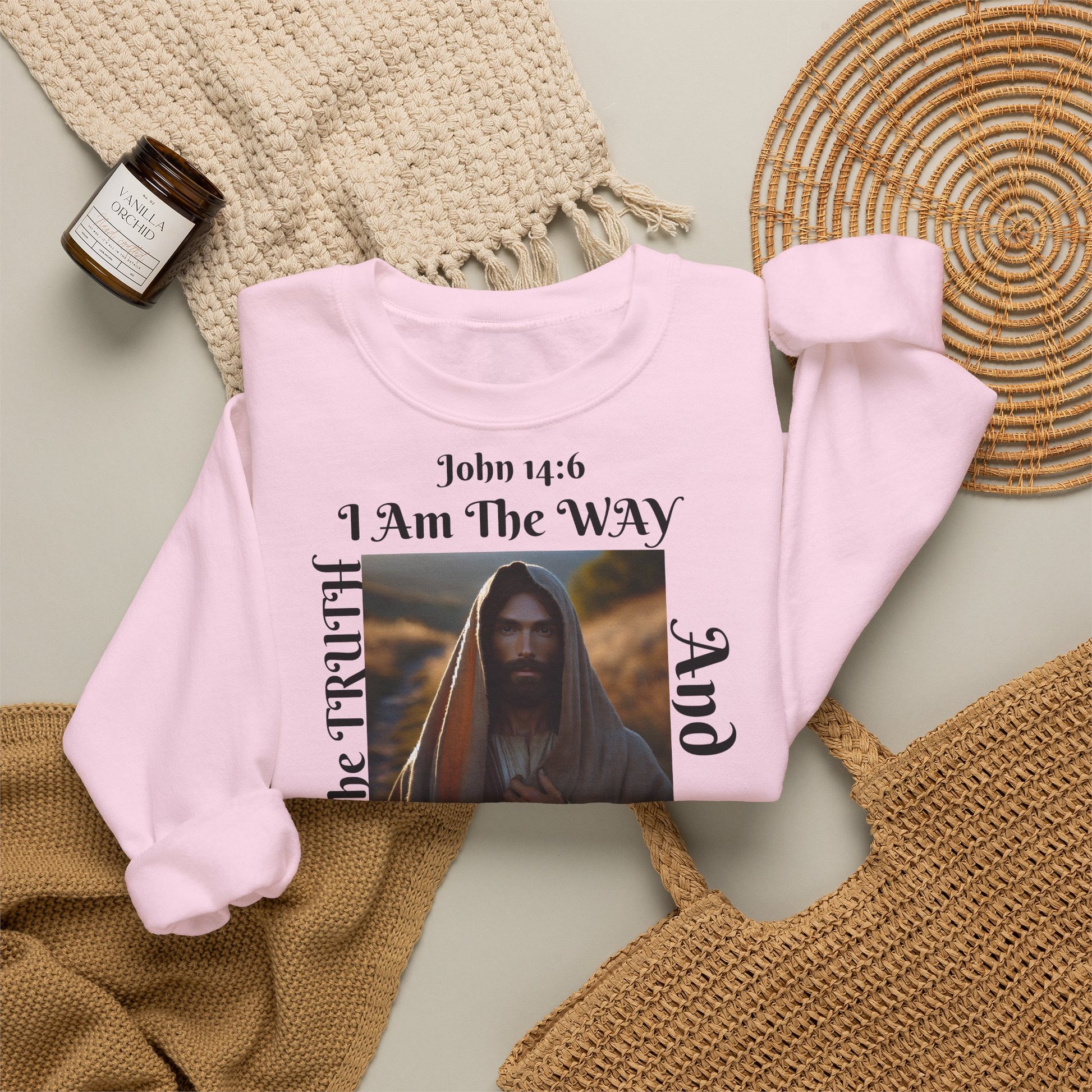 BOLD LINES: The Way Unisex Sweatshirt | The Original - faithwear - streetwear with purpose