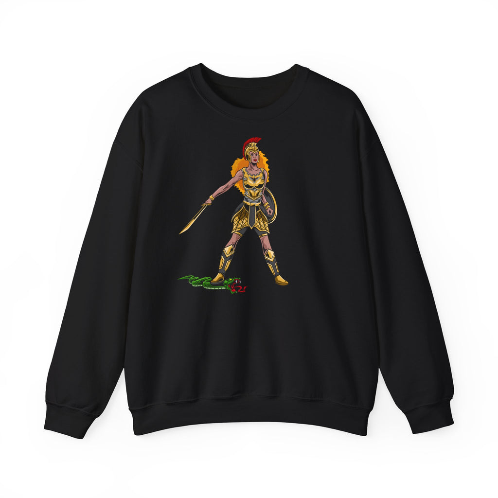 "The woman of faith" på sweatshirt