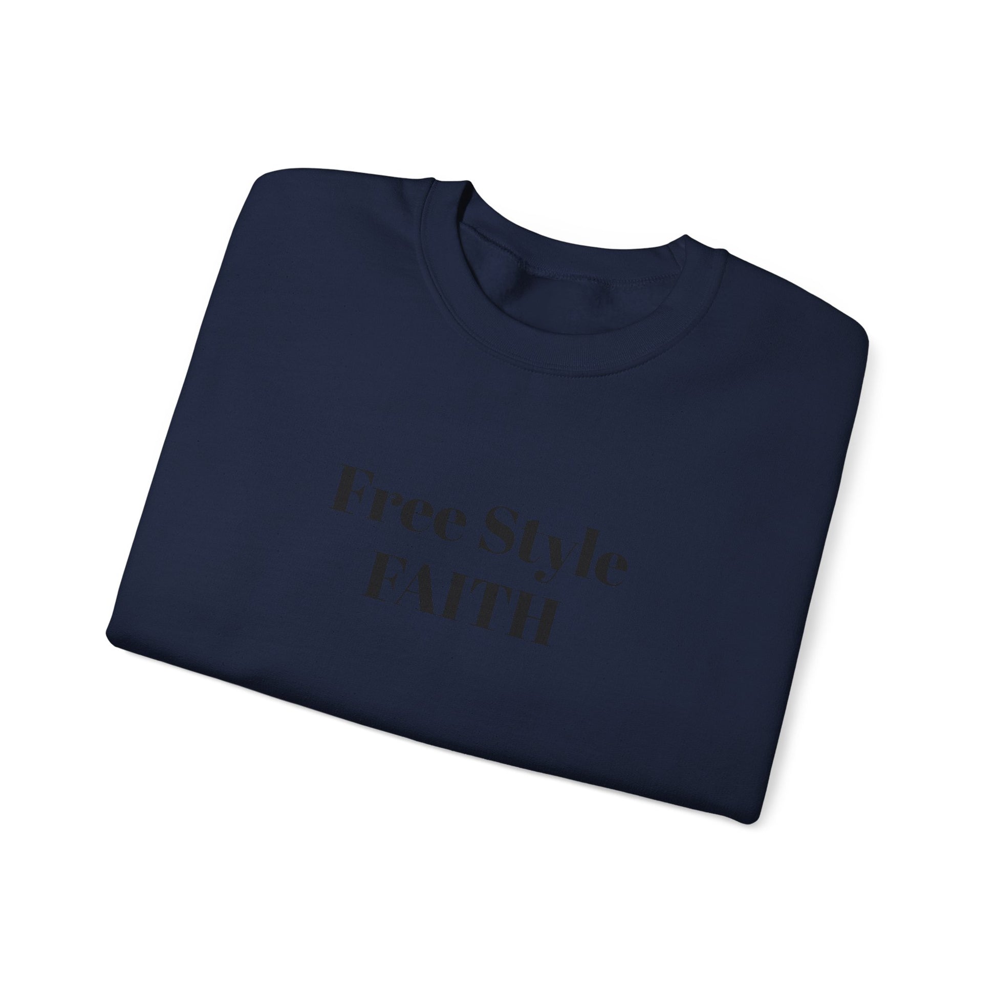 FREE STYLE FAITH Custom Kristen Sweatshirt – The Original – faithwear – streetwear with purpose