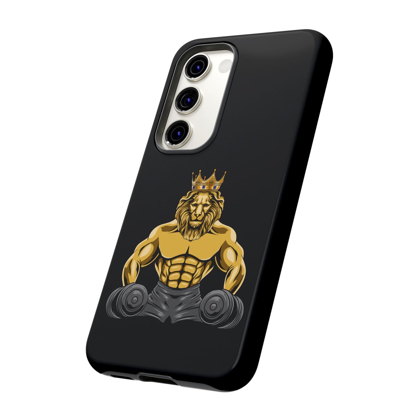 MUSCLE LION (grey) Cover