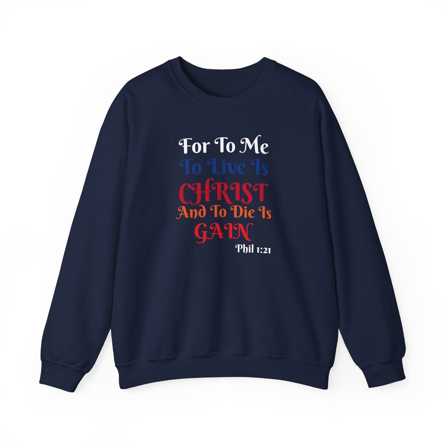 Born Again Christian Crewneck Sweatshirt - Unisex