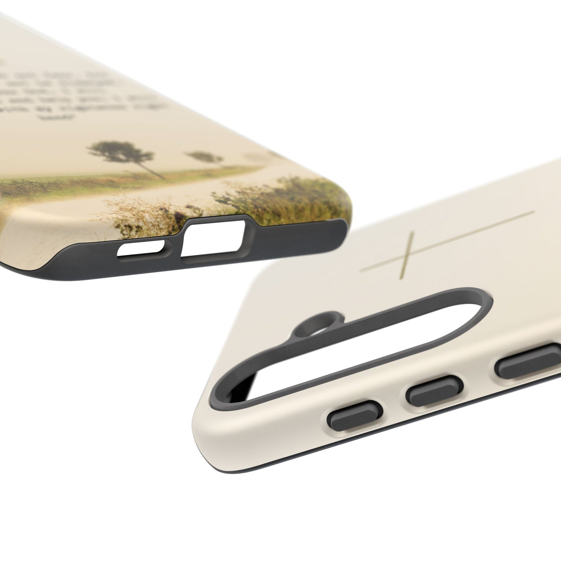 Christian Cross Phone Case with Isaiah 41:10 —The Original, Inspirational Protective iPhone Cover