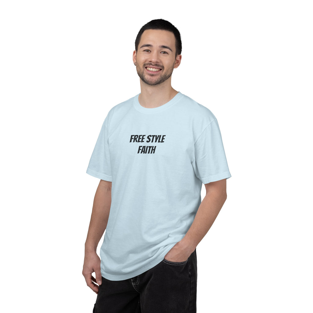 Create your faith statement T-Shirt — "Free Style Faith" Colorful Tee - The Original