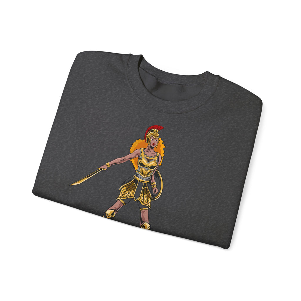"The woman of faith" på sweatshirt