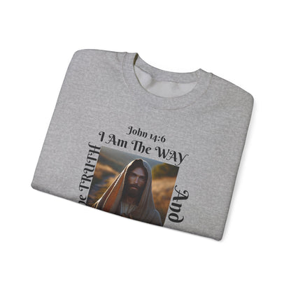 Born Again Christian Crewneck Sweatshirt - Unisex The way