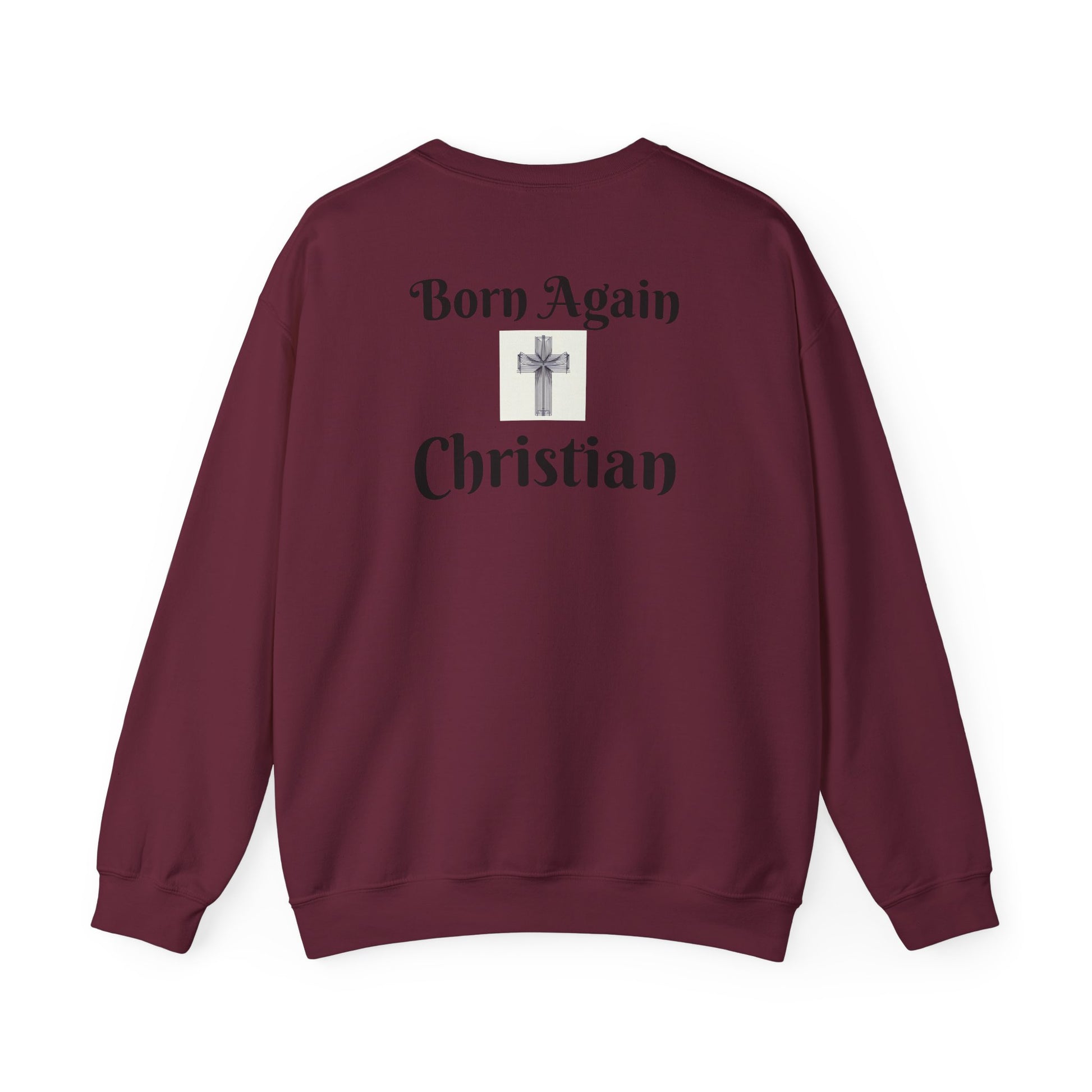 LÍNEAS ATREVIDAS: Nacido de Nuevo – Sudadera Cristiana Unisex | La Original