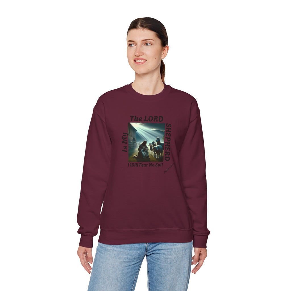 BOLD LINES: Herren er min hyrde – Kristen Unisex Sweatshirt | The Original - faithwear