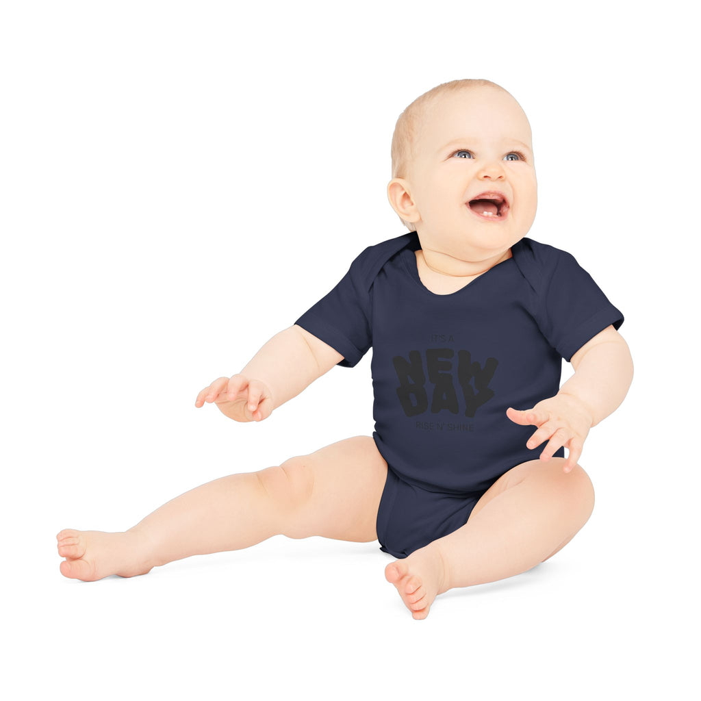 Markante Linien – Unisex-Babybody | Das Original – Faithwear – Streetwear mit Sinn