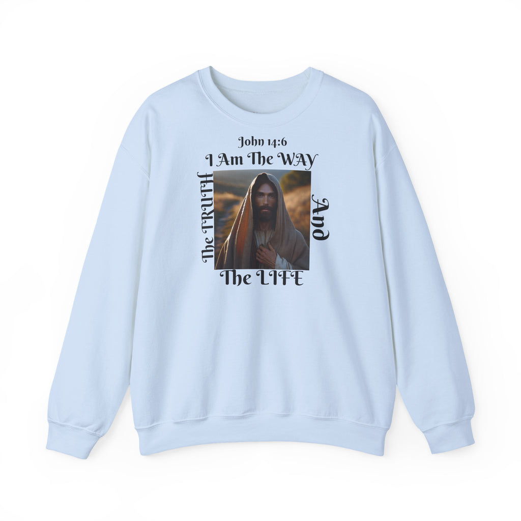 BOLD LINES: The Way Unisex Sweatshirt | The Original - faithwear - streetwear with purpose