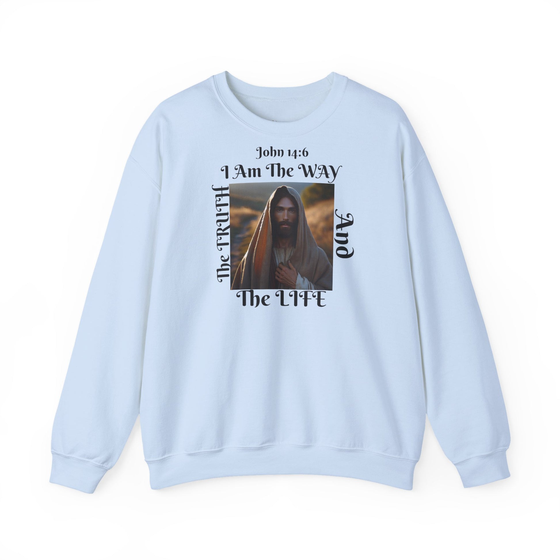 BOLD LINES: The Way Unisex Sweatshirt | The Original - faithwear - streetwear with purpose