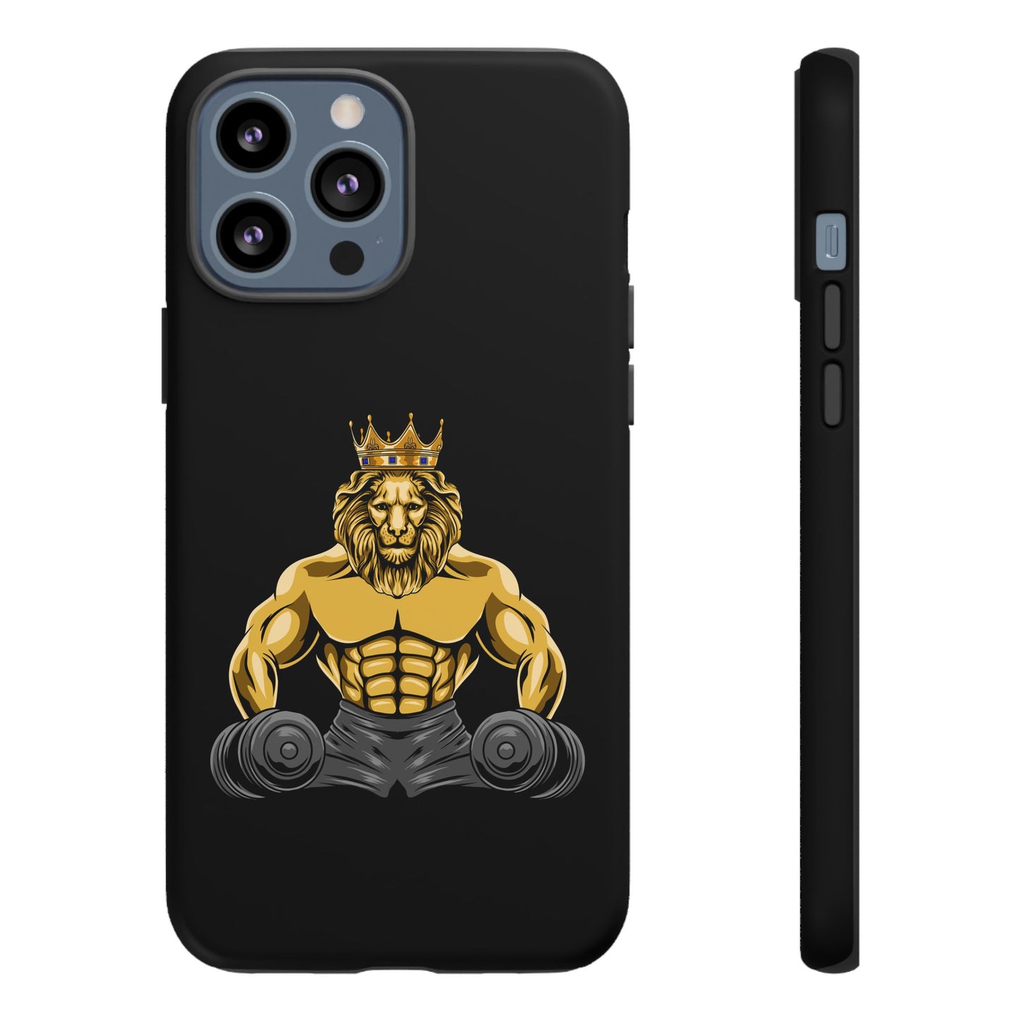 MUSCLE LION (grey) Cover