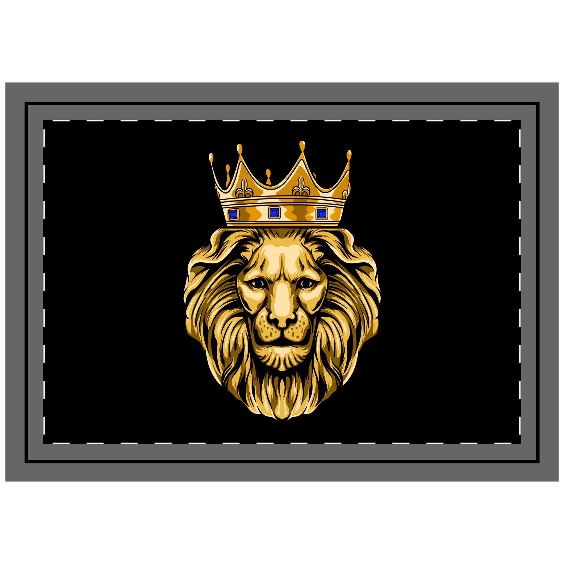 GOLD LION – Pudebetræk med kronet løve | The Original - faithwear