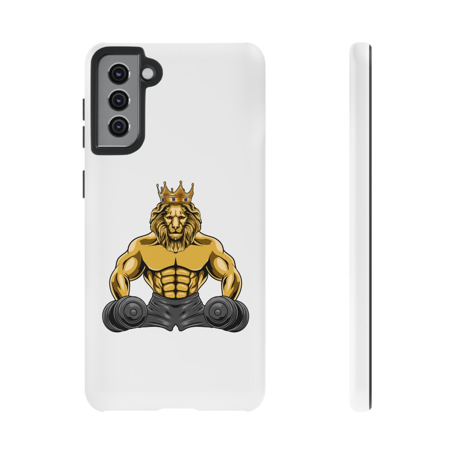 MUSCLE LION (grey) Cover