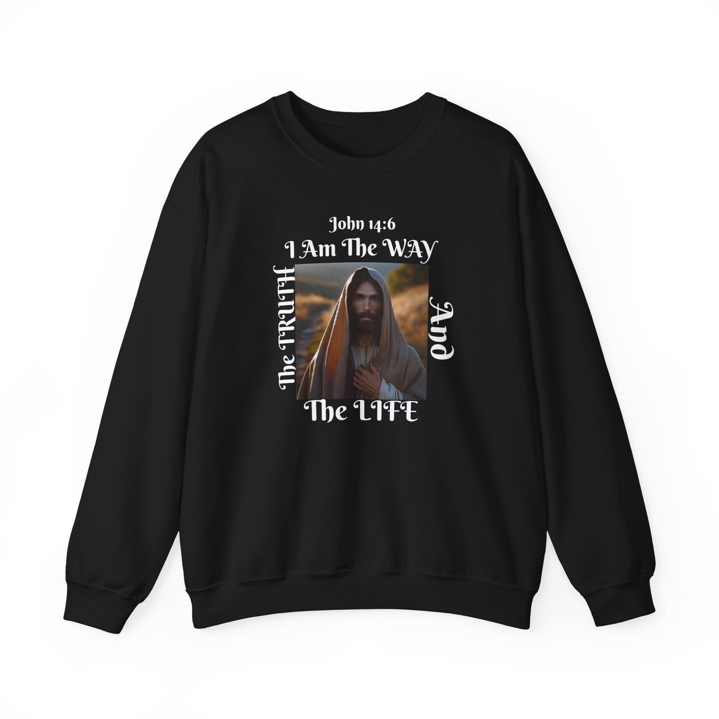 Born Again Christian Crewneck Sweatshirt - Unisex The way