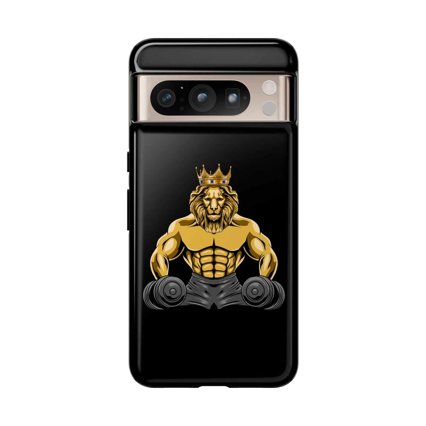 MUSCLE LION (grey) Cover