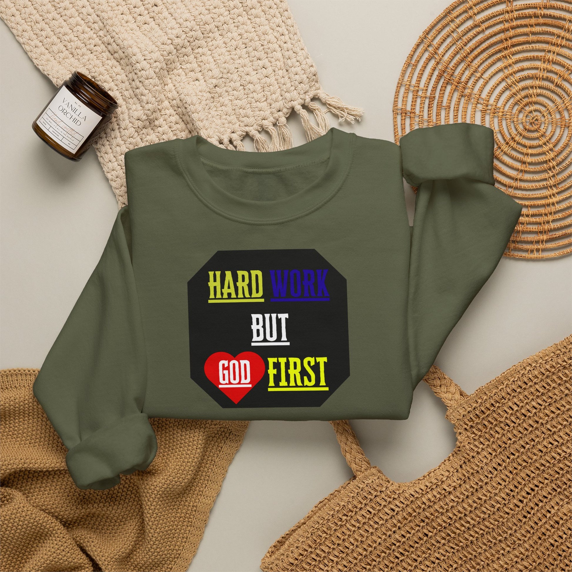 Gå i tro | Unisex Christian Sweatshirt – The Original