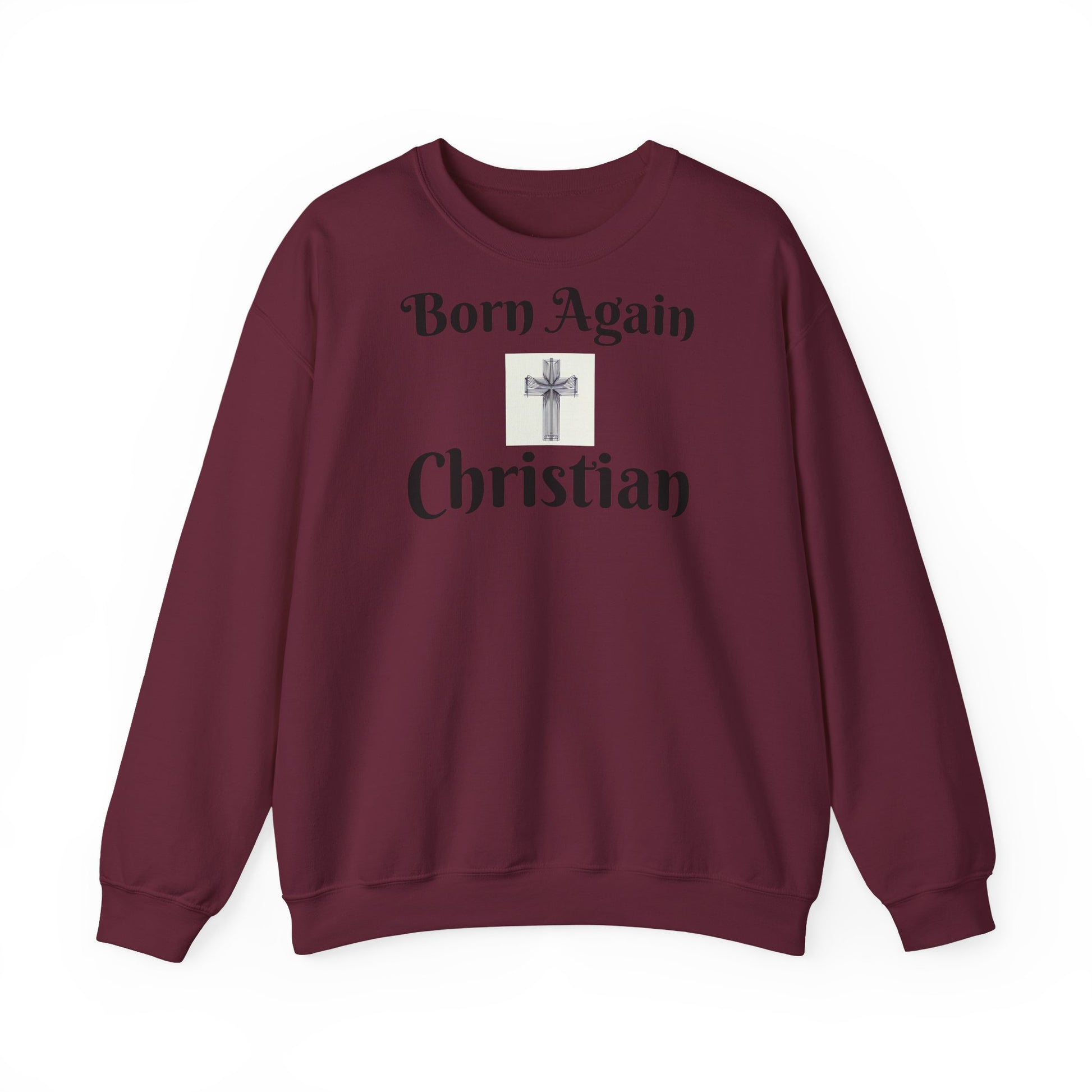 LÍNEAS ATREVIDAS: Nacido de Nuevo – Sudadera Cristiana Unisex | La Original