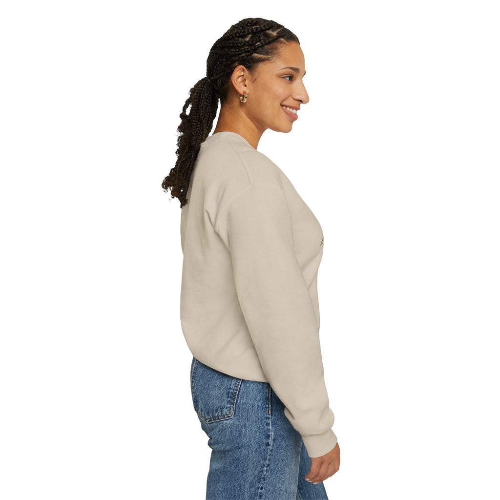"The woman of faith" på sweatshirt