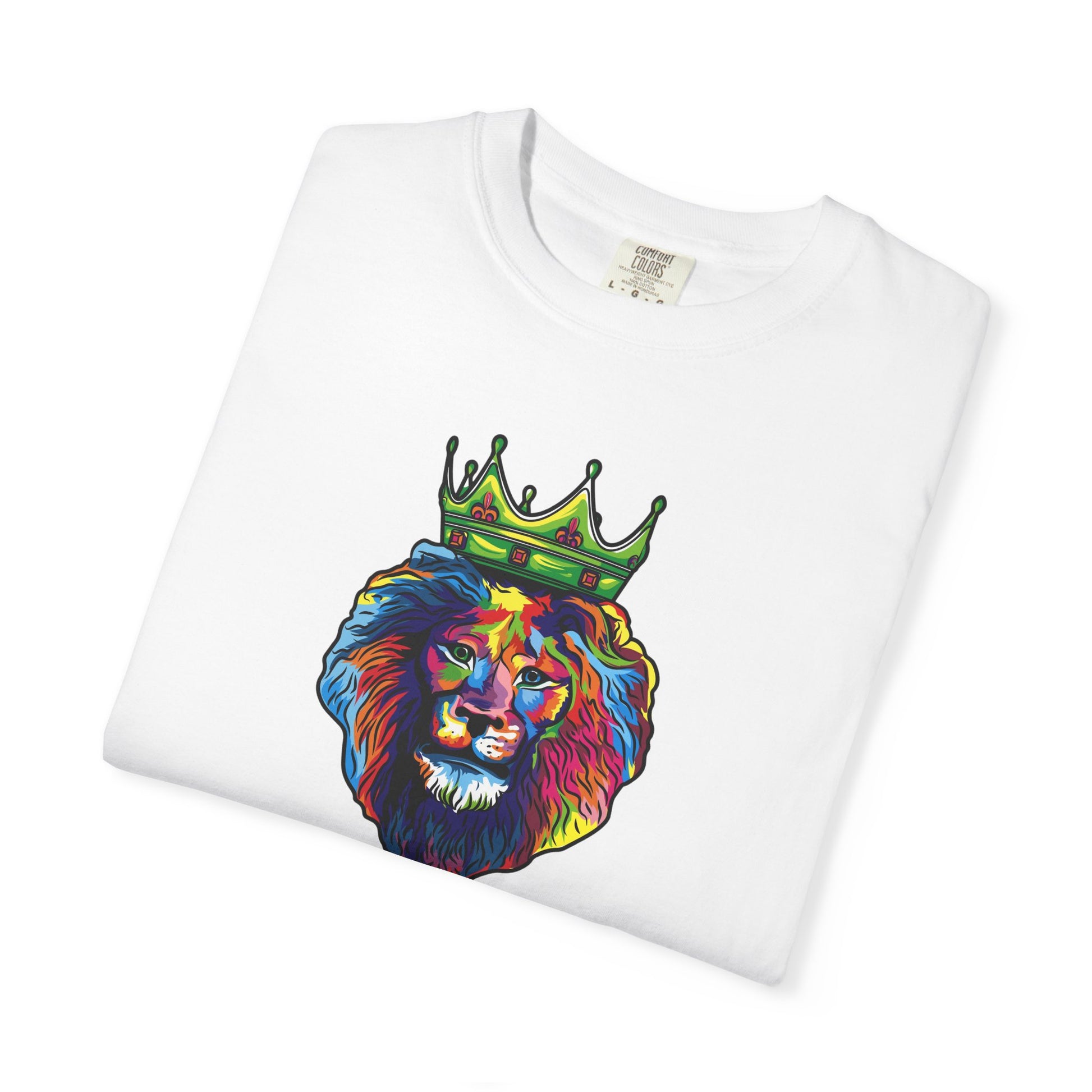 COLOR LION T-Shirt — "Free Style Faith" Colorful Tee - The Original
