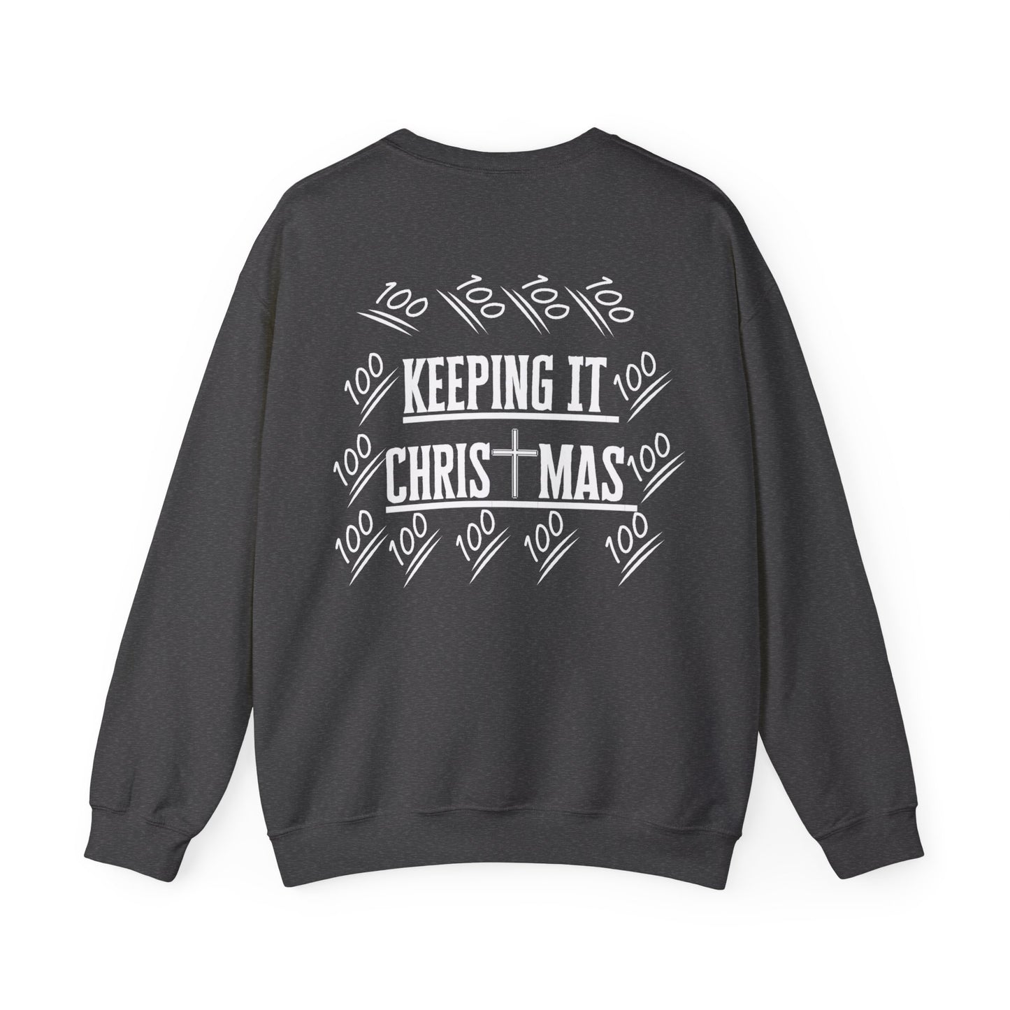 Crewneck Sweatshirt - Keeping Christ in Christmas Design