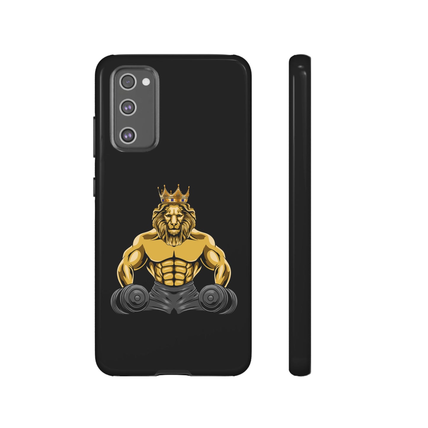 MUSCLE LION (grey) Cover