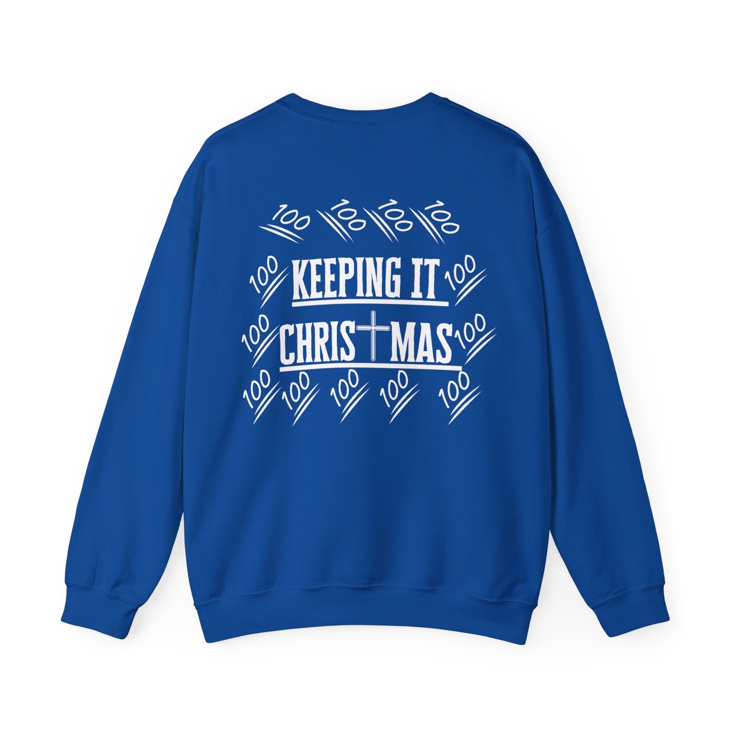 Crewneck Sweatshirt - Keeping Christ in Christmas Design