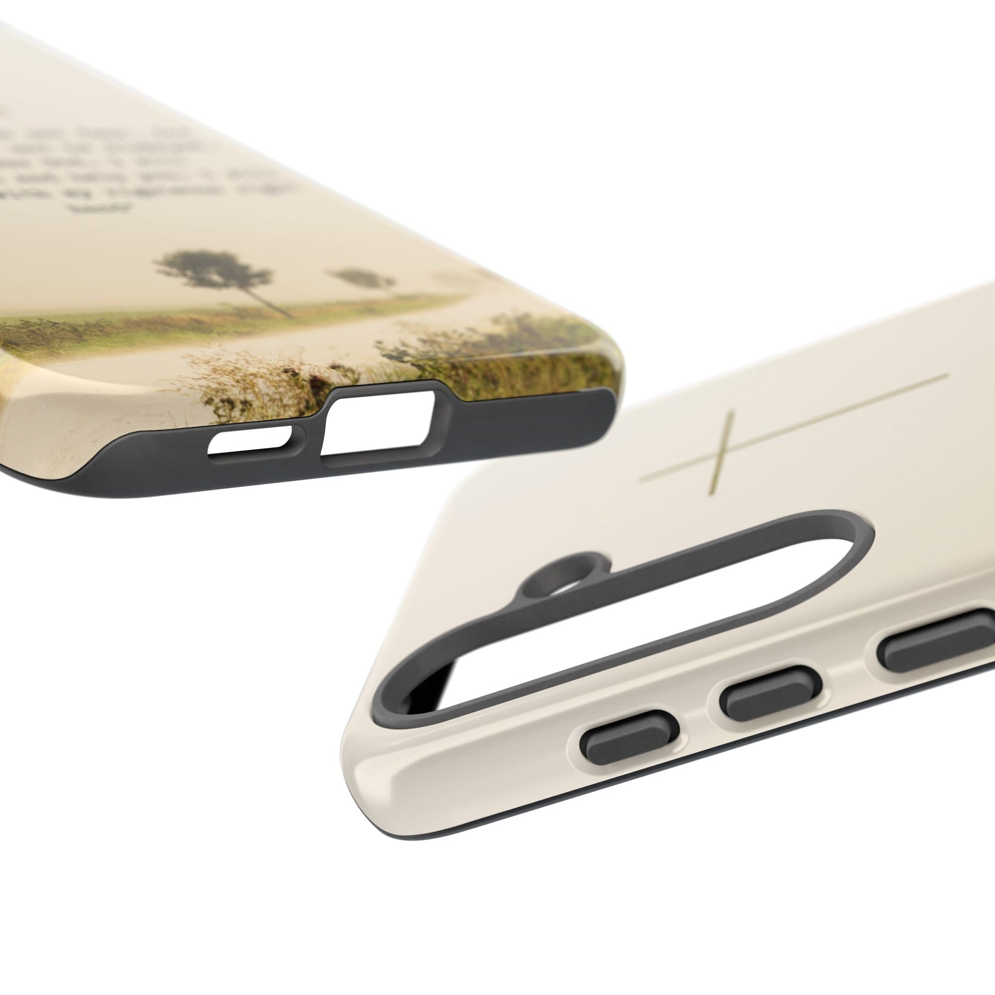 Christian Cross Phone Case with Isaiah 41:10 —The Original, Inspirational Protective iPhone Cover