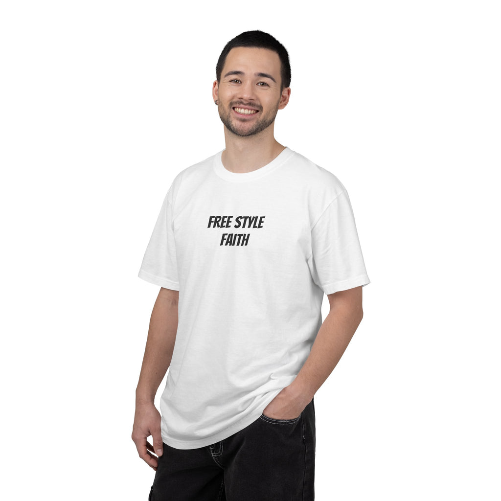 Create your faith statement T-Shirt — "Free Style Faith" Colorful Tee - The Original