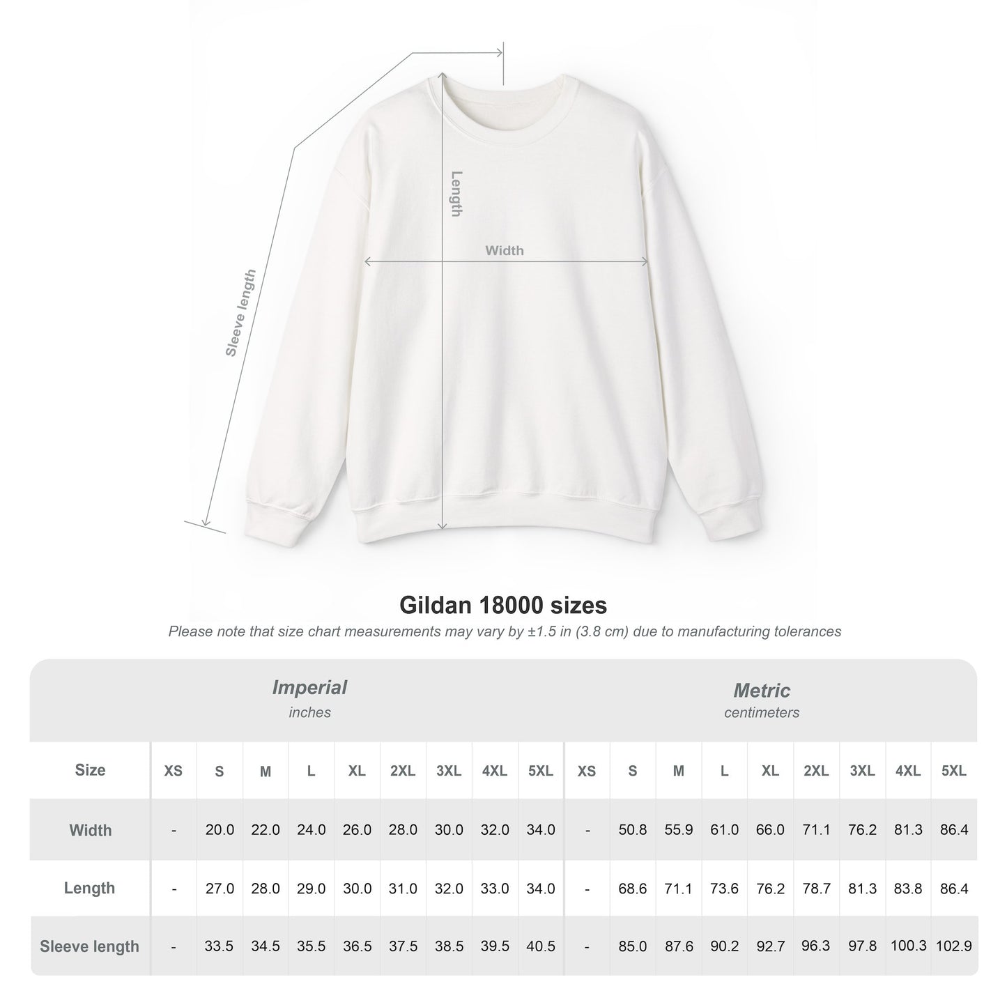 Crewneck Sweatshirt - Unisex THE CROSS