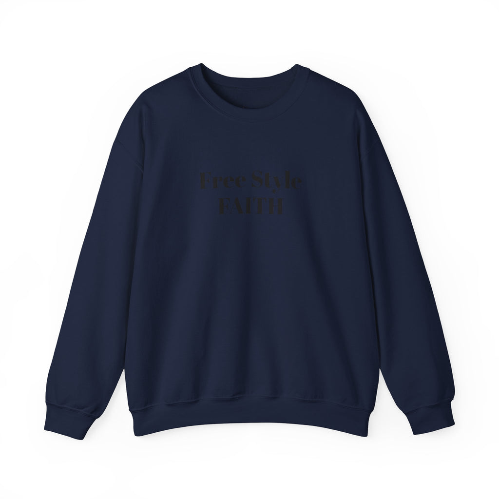 FREE STYLE FAITH Custom Kristen Sweatshirt – The Original – faithwear – streetwear with purpose