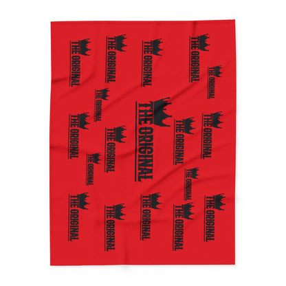 THE ORIGINAL (black) Blanket (red)