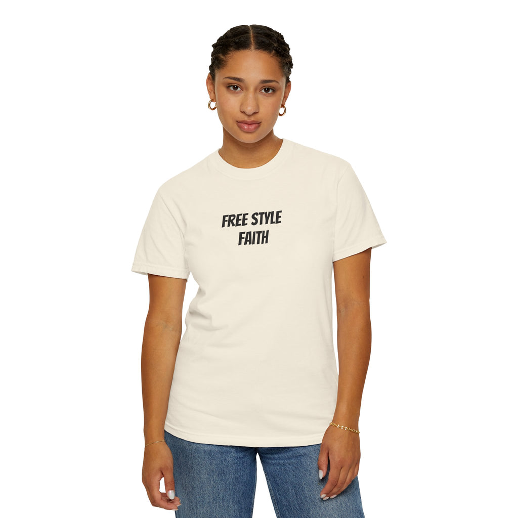 Create your faith statement T-Shirt — "Free Style Faith" Colorful Tee - The Original