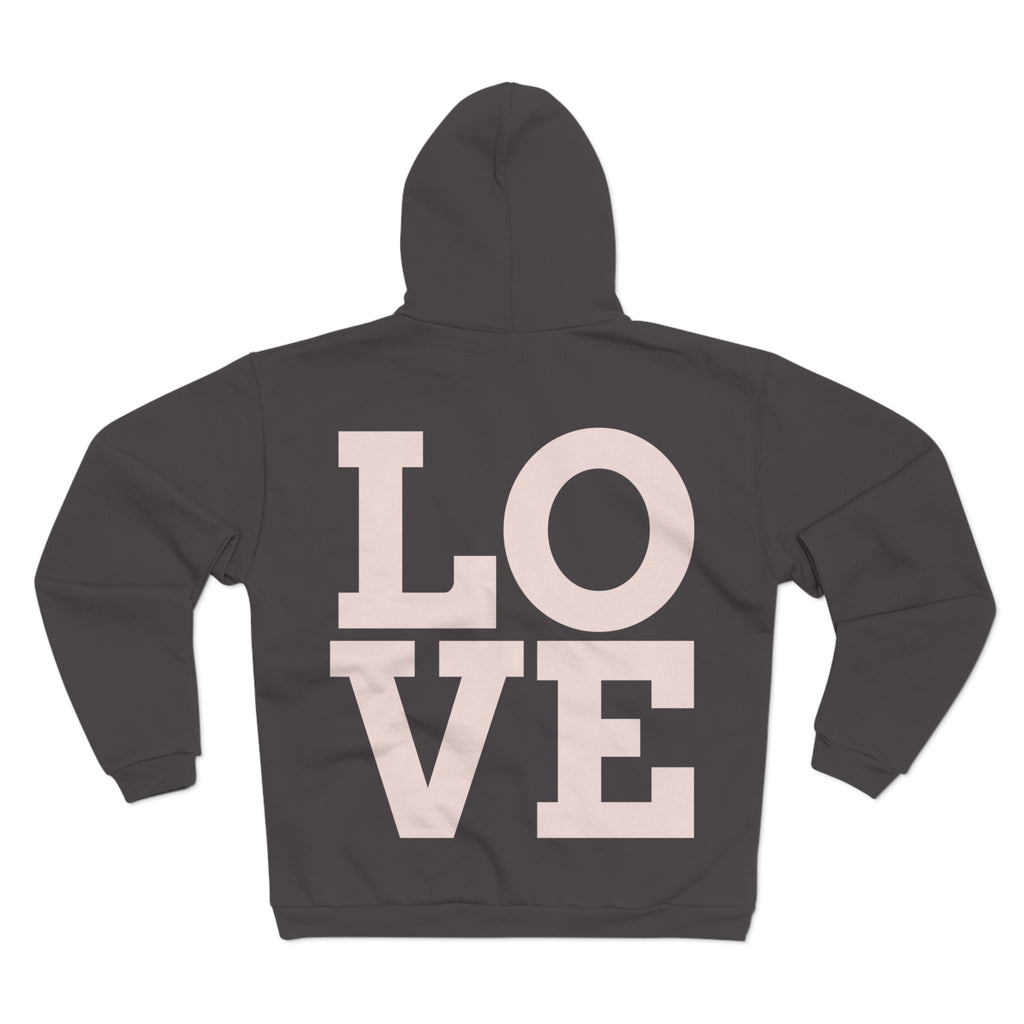 LIONESS x LOVE 💖 – Hættetrøje til dronninger med Lynlås | The Original