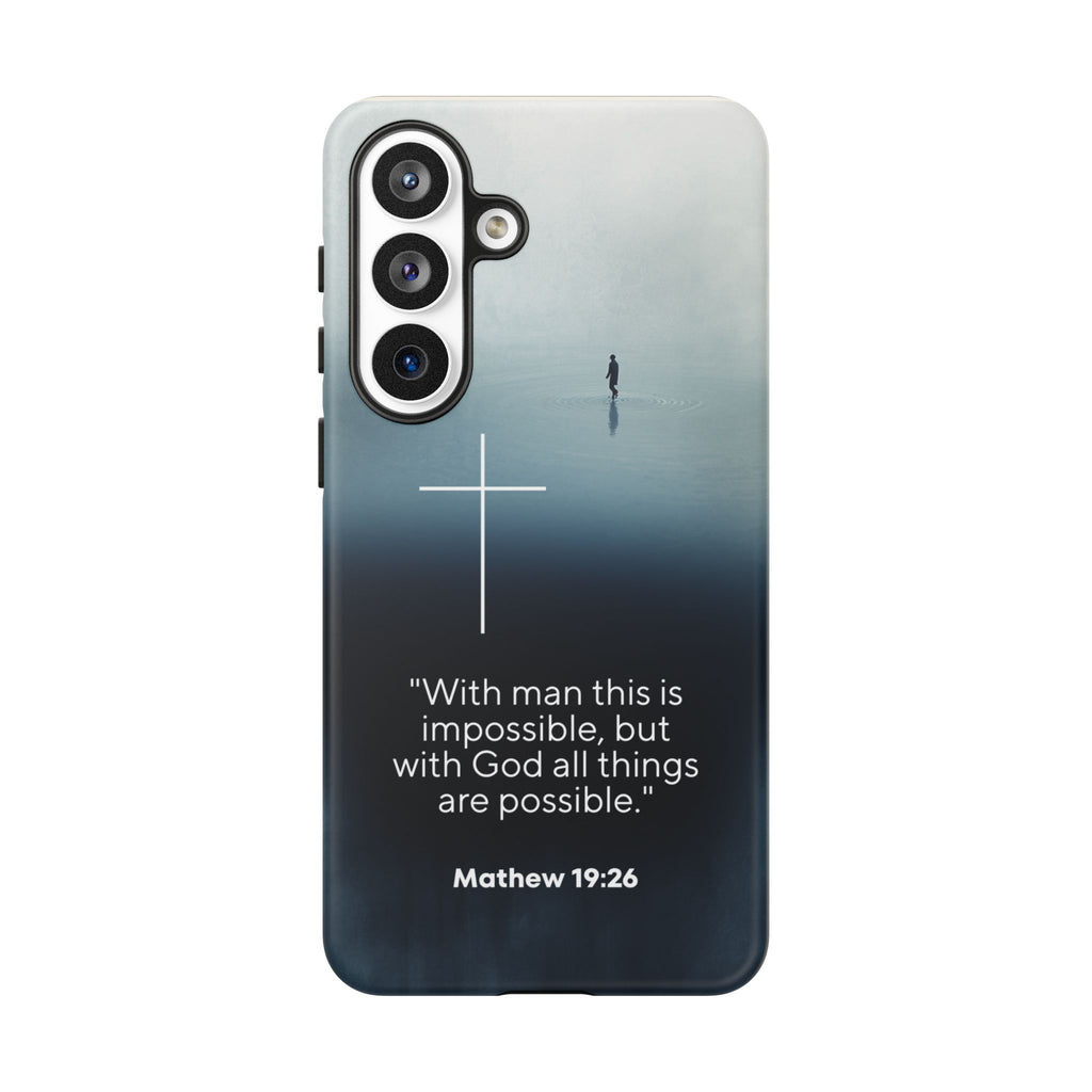 "All things possible" Tough Cases - The Original, Streetwear with purpose