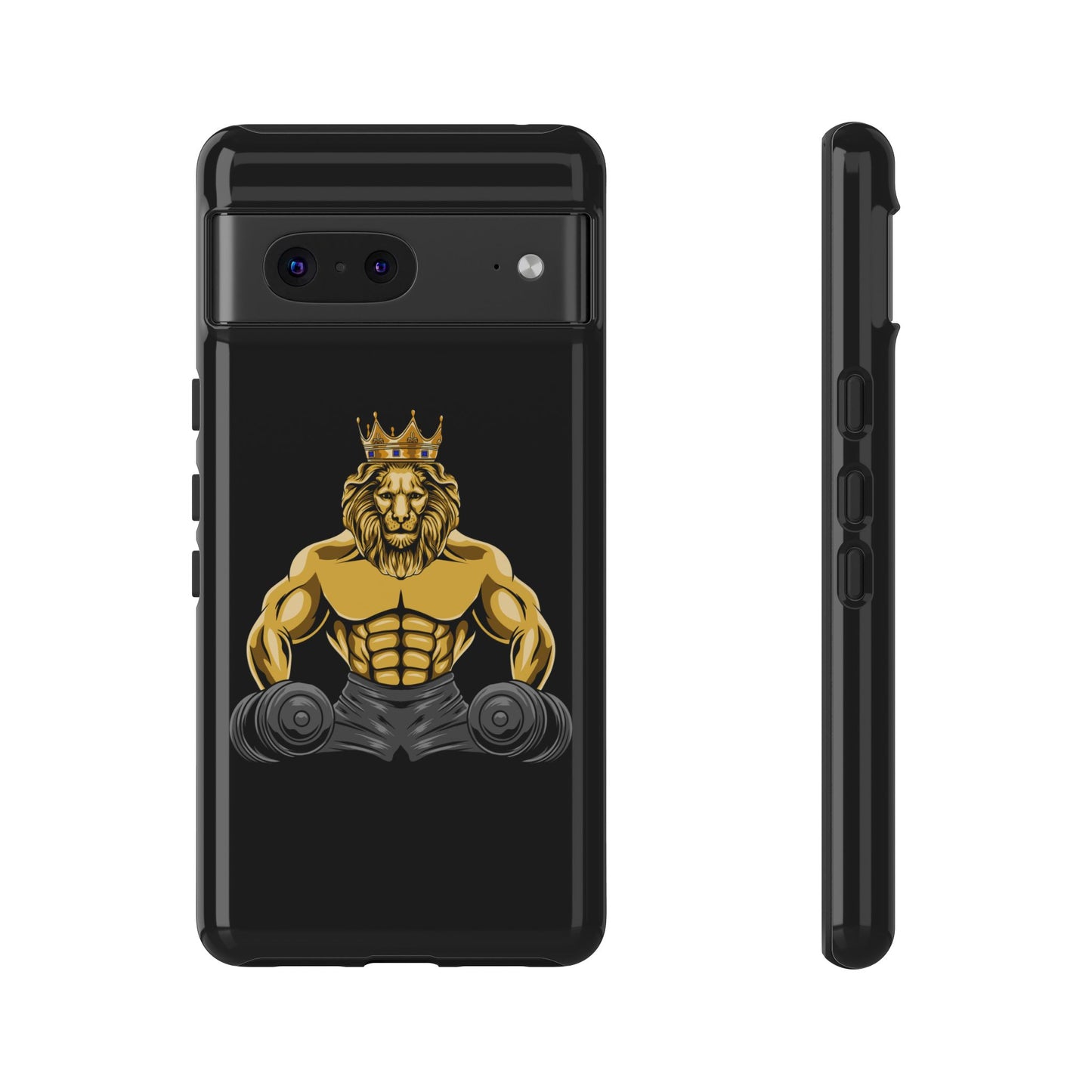 MUSCLE LION (grey) Cover