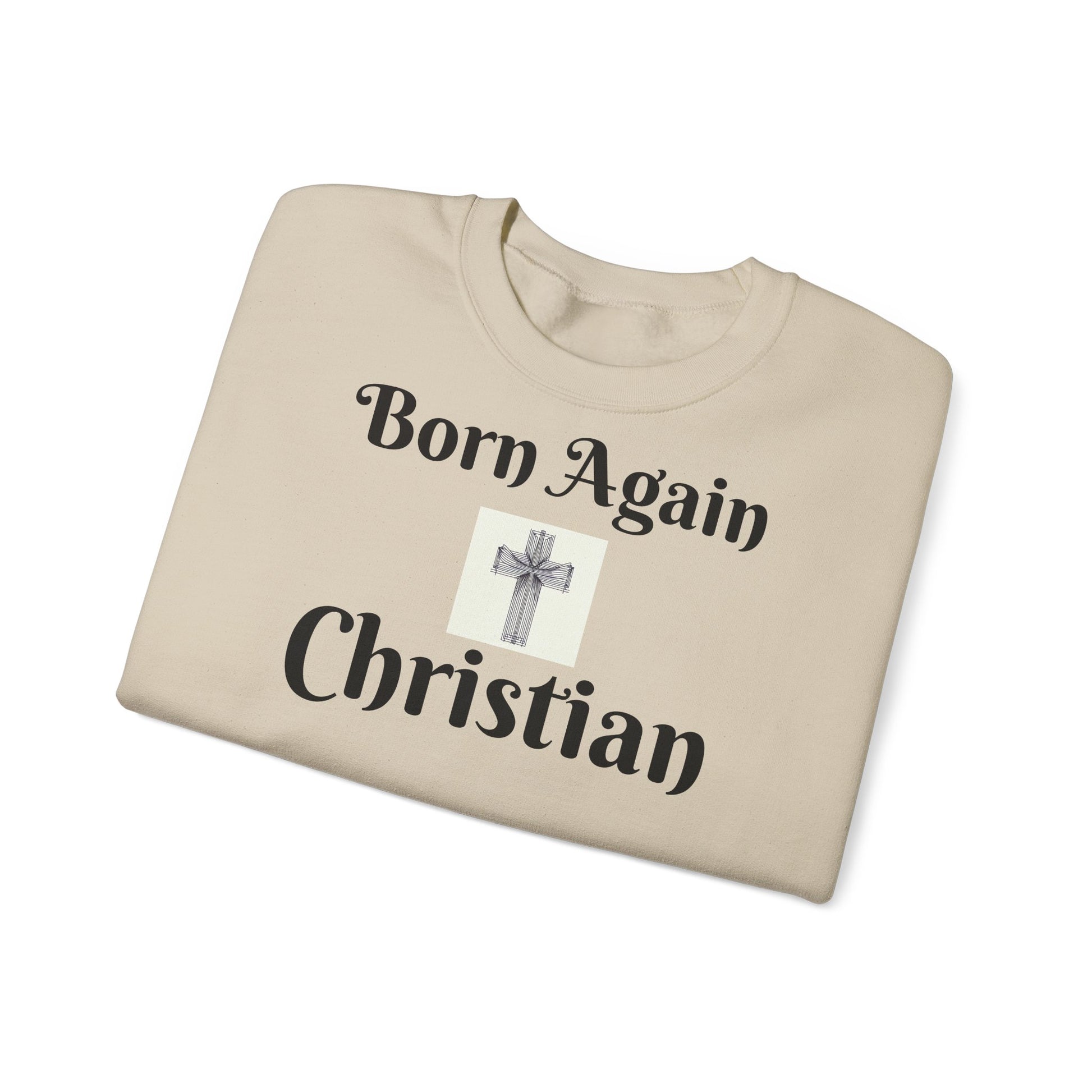 LÍNEAS ATREVIDAS: Nacido de Nuevo – Sudadera Cristiana Unisex | La Original