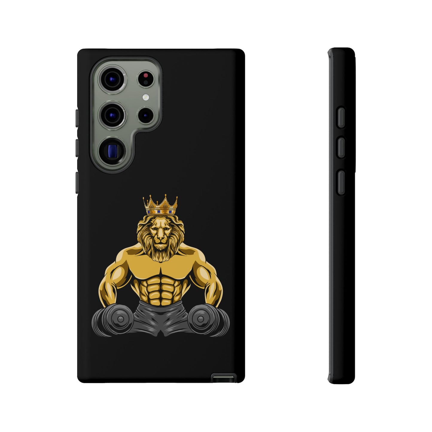 MUSCLE LION (grey) Cover