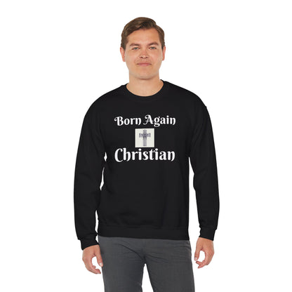 Born Again Christian Crewneck Sweatshirt - Unisex