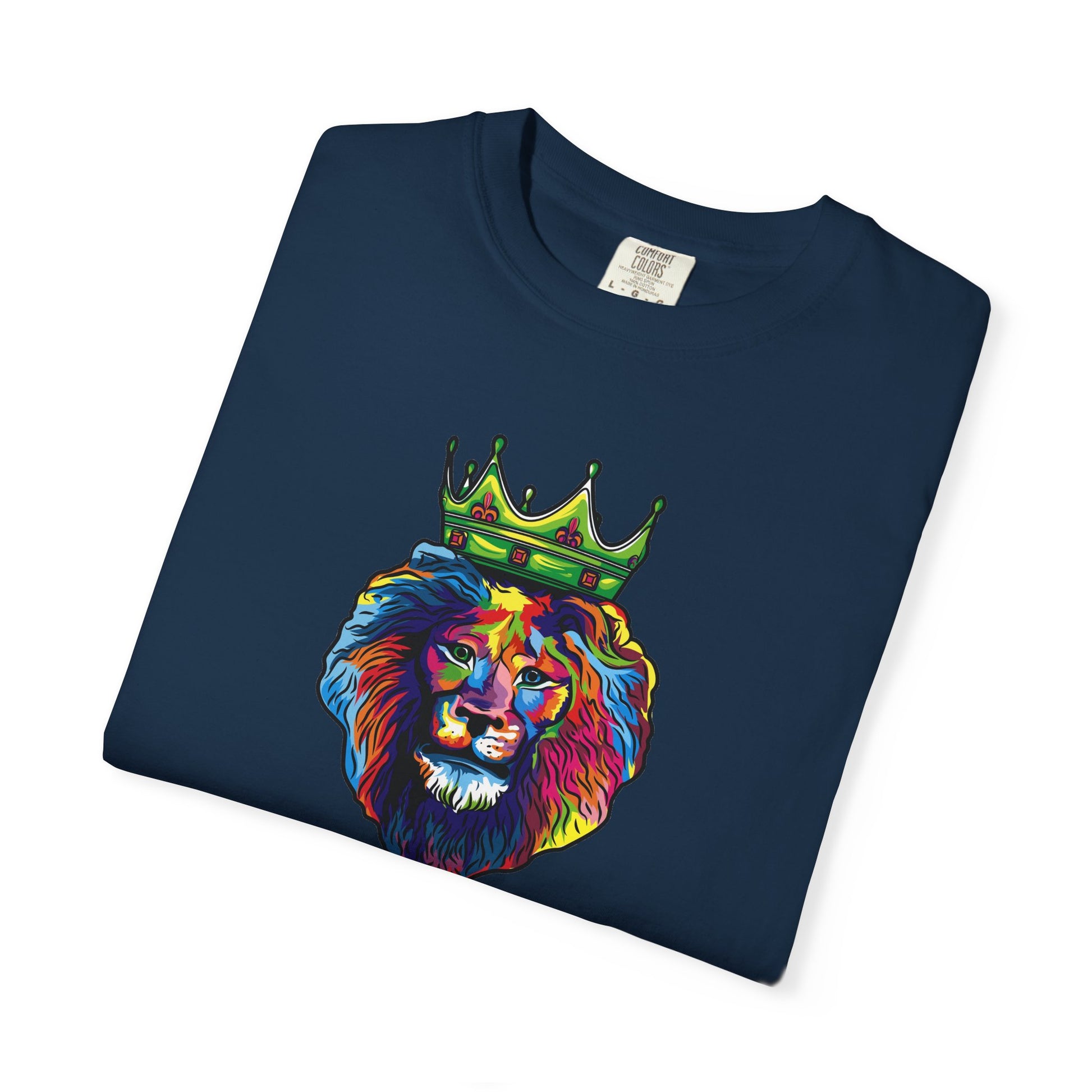 COLOR LION T-Shirt — "Free Style Faith" Colorful Tee - The Original