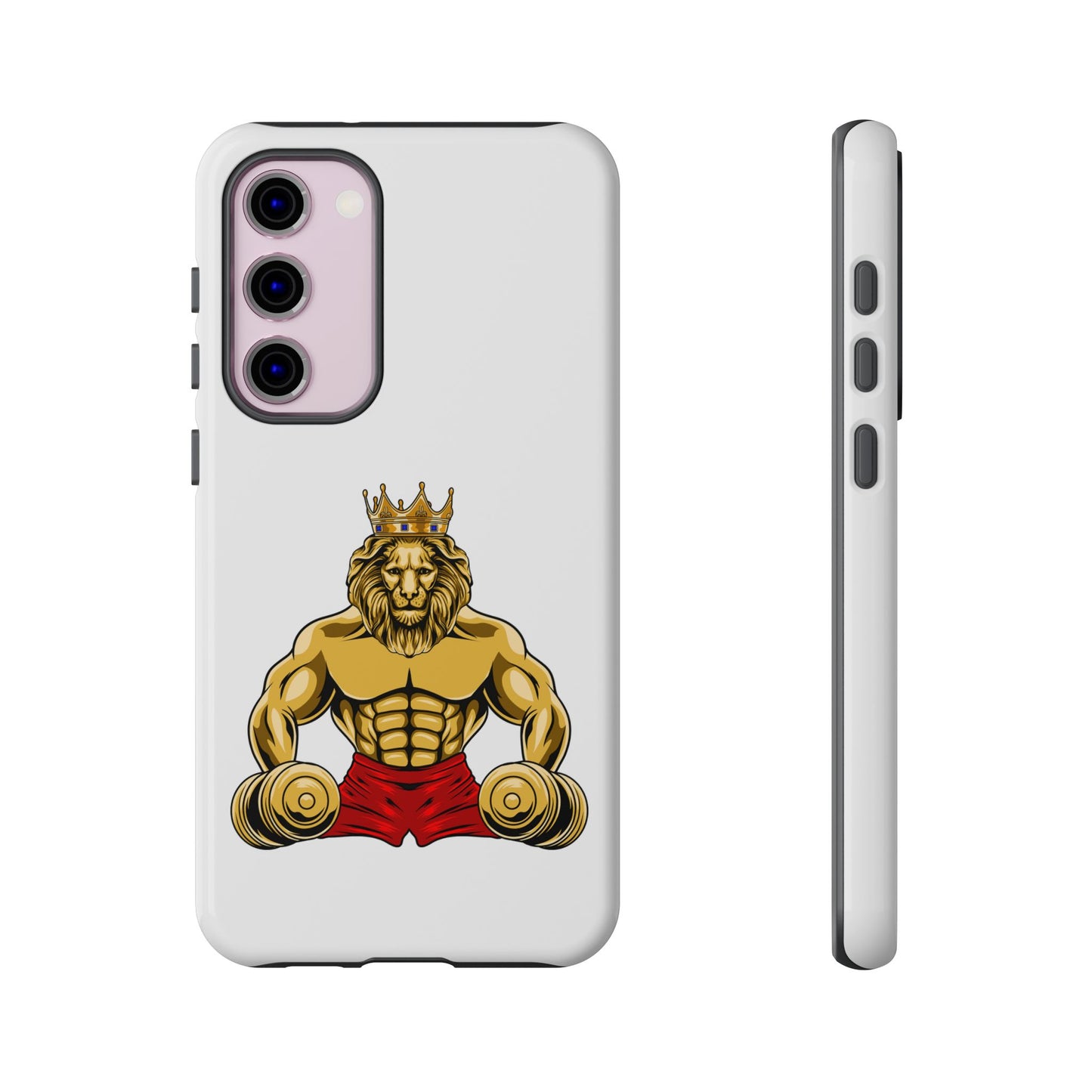 MUSCLE LION (red) Cover