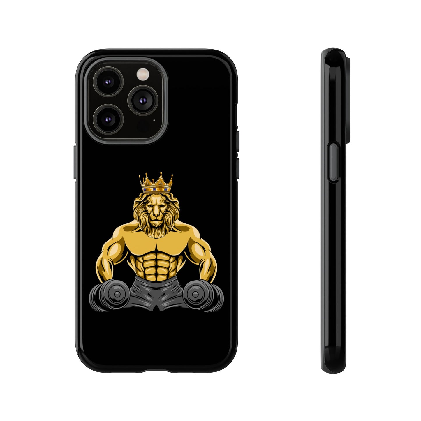 MUSCLE LION (grey) Cover